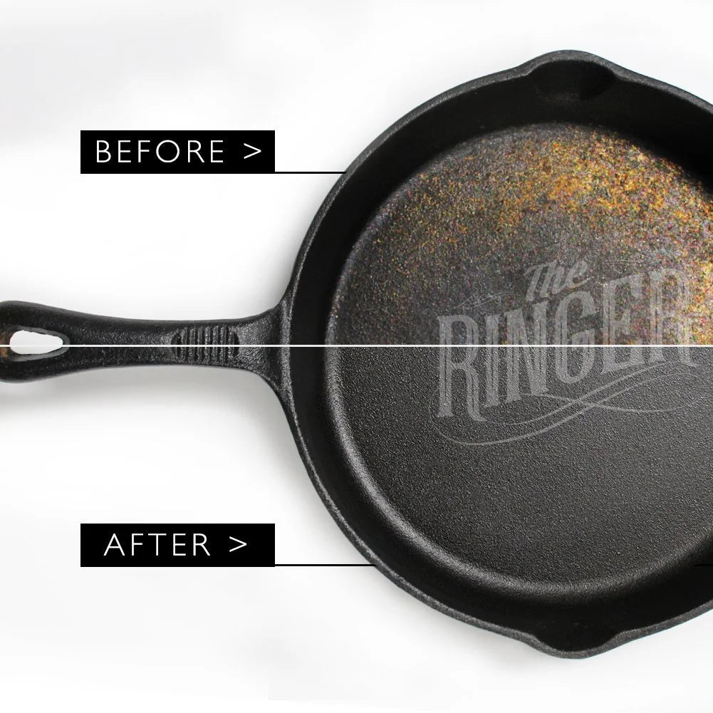 Stainless Steel Cast Iron Cleaner, 8x6 inch Z1081