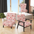 Upholstered Tropical Accent Chair and Arm Chair P514801