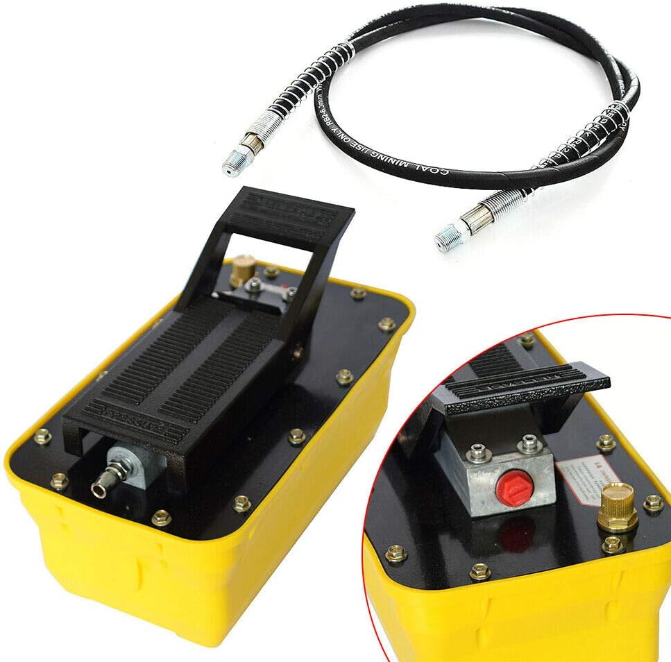 Hydraulic Bead Breaker Kit with Metal Foot Pump and Air Hose Y862457
