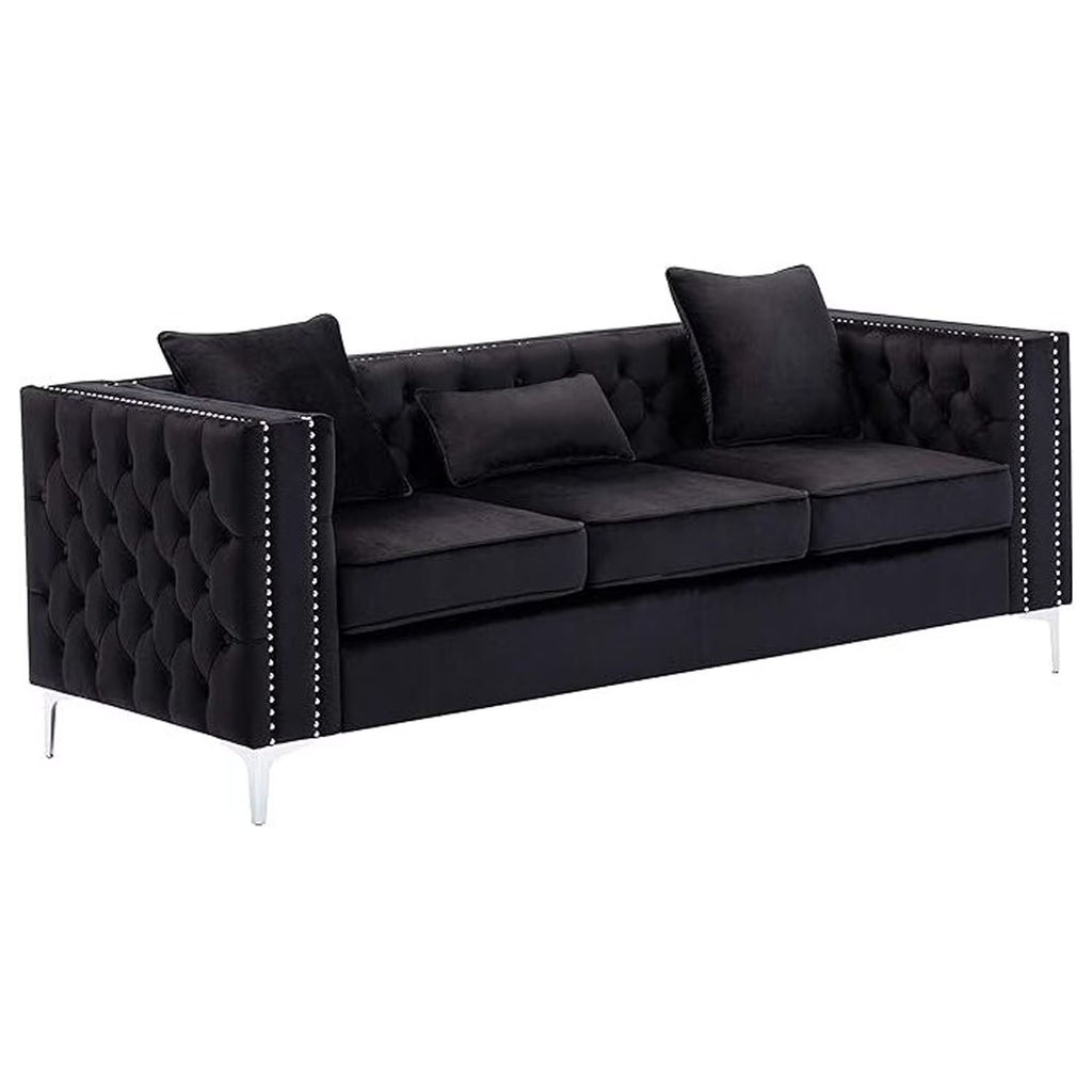 Nordic Haven Velvet Sofa C96258