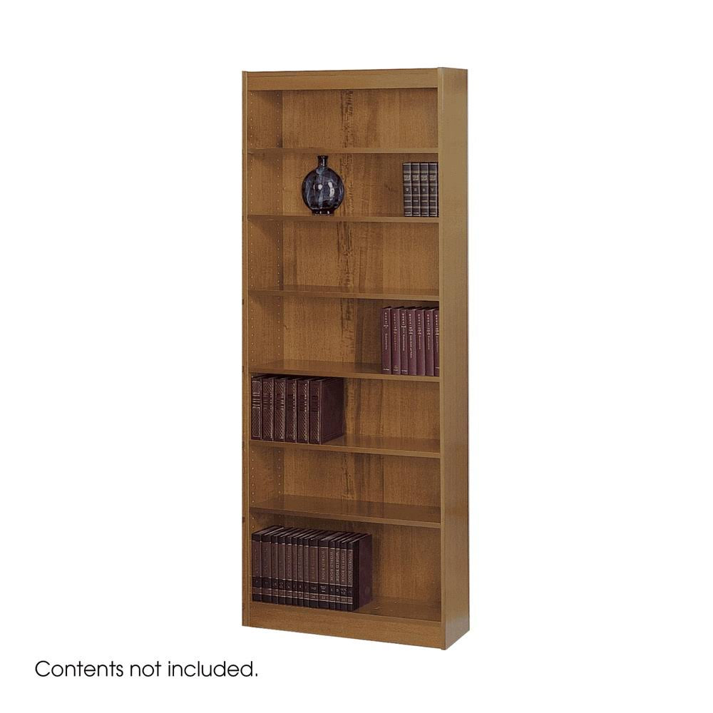 Medium Oak 7-Shelf Bookcase P89886