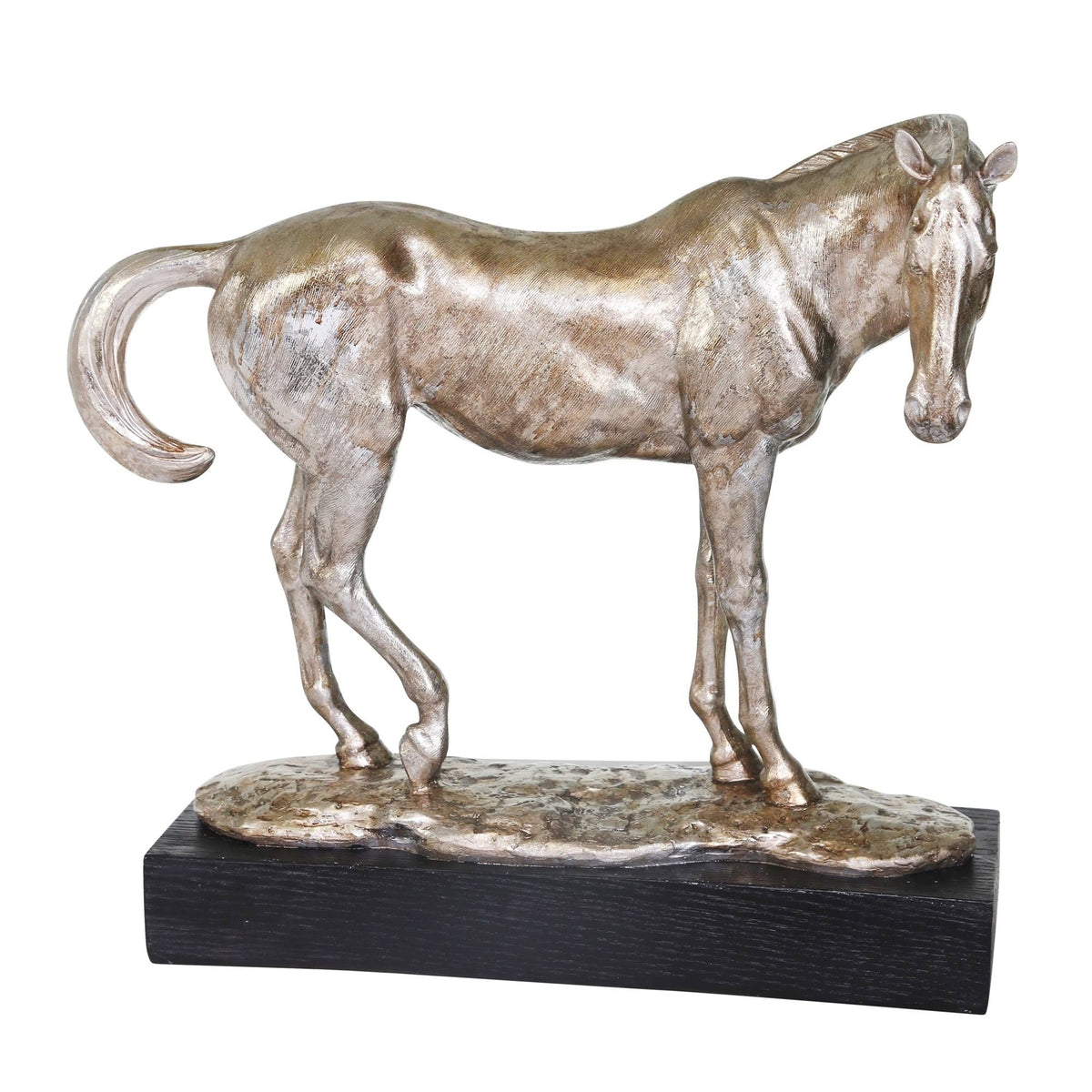 Silver Horse Decoration I67786