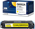 Yellow Toner Cartridge Compatible for HP 1600 2600dn 2605dn 2605n 2605dtn 2600n CM1015mfp CM1017mfp - 1 Pack O331046