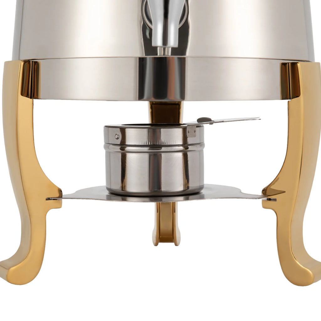 Heatable Stainless Steel Hot Beverage Dispenser with Spigot 13L D543816