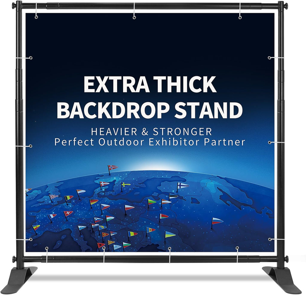 Heavy Duty Backdrop Banner Stand with Carry Bag C531388