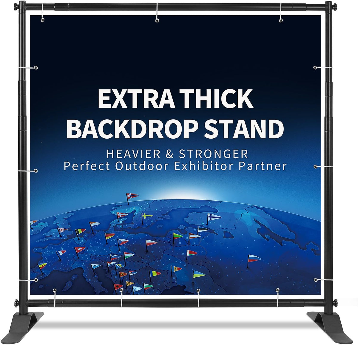 Heavy Duty Backdrop Banner Stand with Carry Bag C531388
