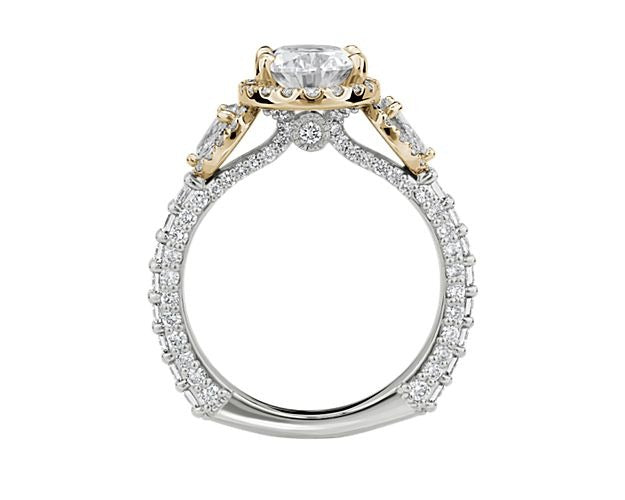 2.00 Carat Oval Cut Real Diamond Solitaire Engagement Ring Solid 14K White Gold Size 7.5 U977718