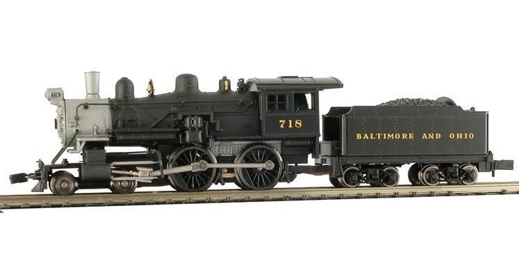 N Baltimore u0026 Ohio 4-4-0 American with Sound u0026 DCC D2261