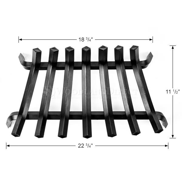 22.75x22 Seven Bar Zero Clearance Style Grate Q690969