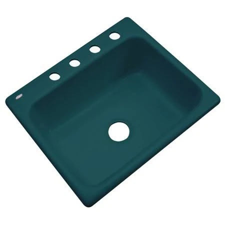 Teal 4 Hole Kitchen Sink M247402
