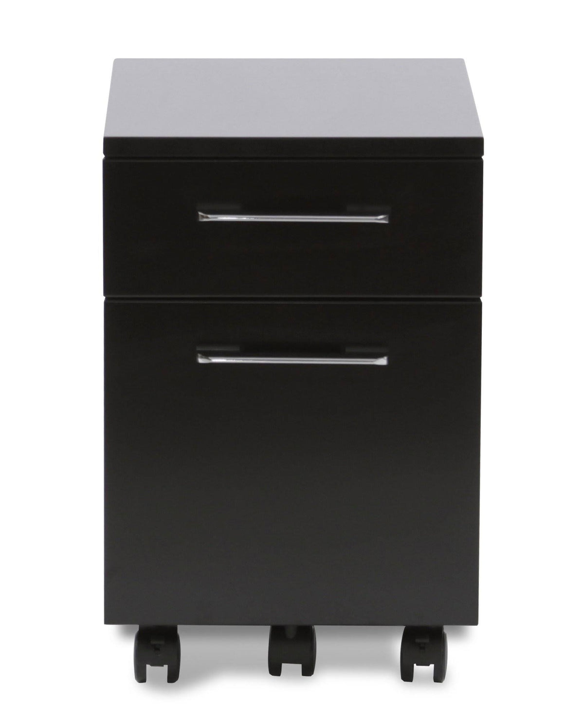 Black Mobile File Cabinet S9005