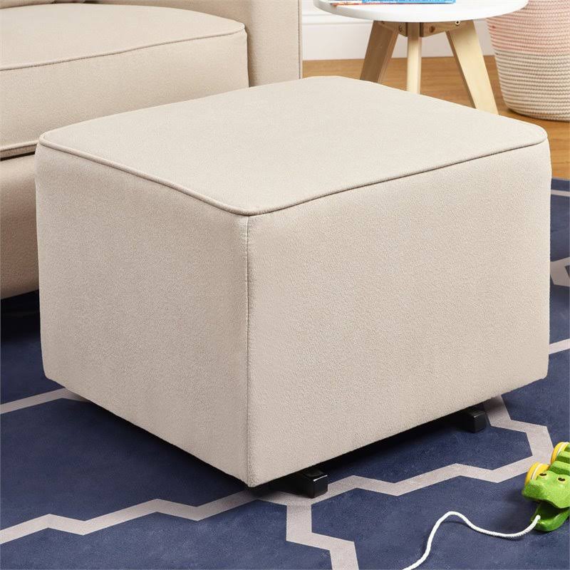 Cream Gliding Ottoman R463