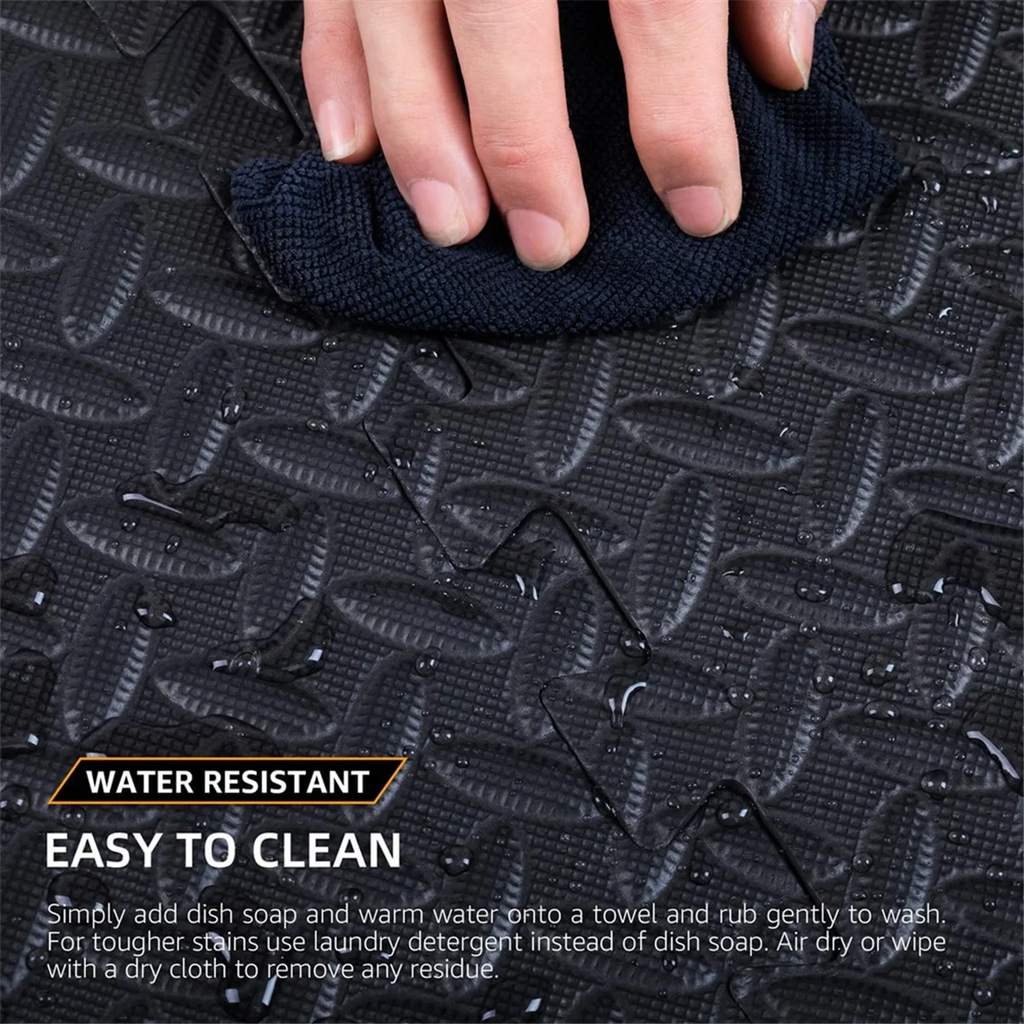 12 Pack Black Floor Exercise Mat T84438