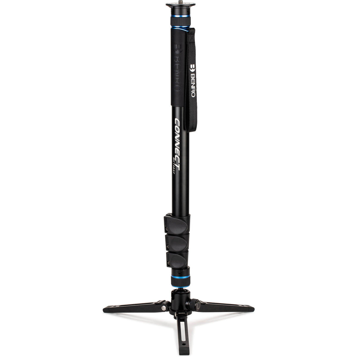 Aluminum Monopod with 3 Leg Base Flip Lock M440