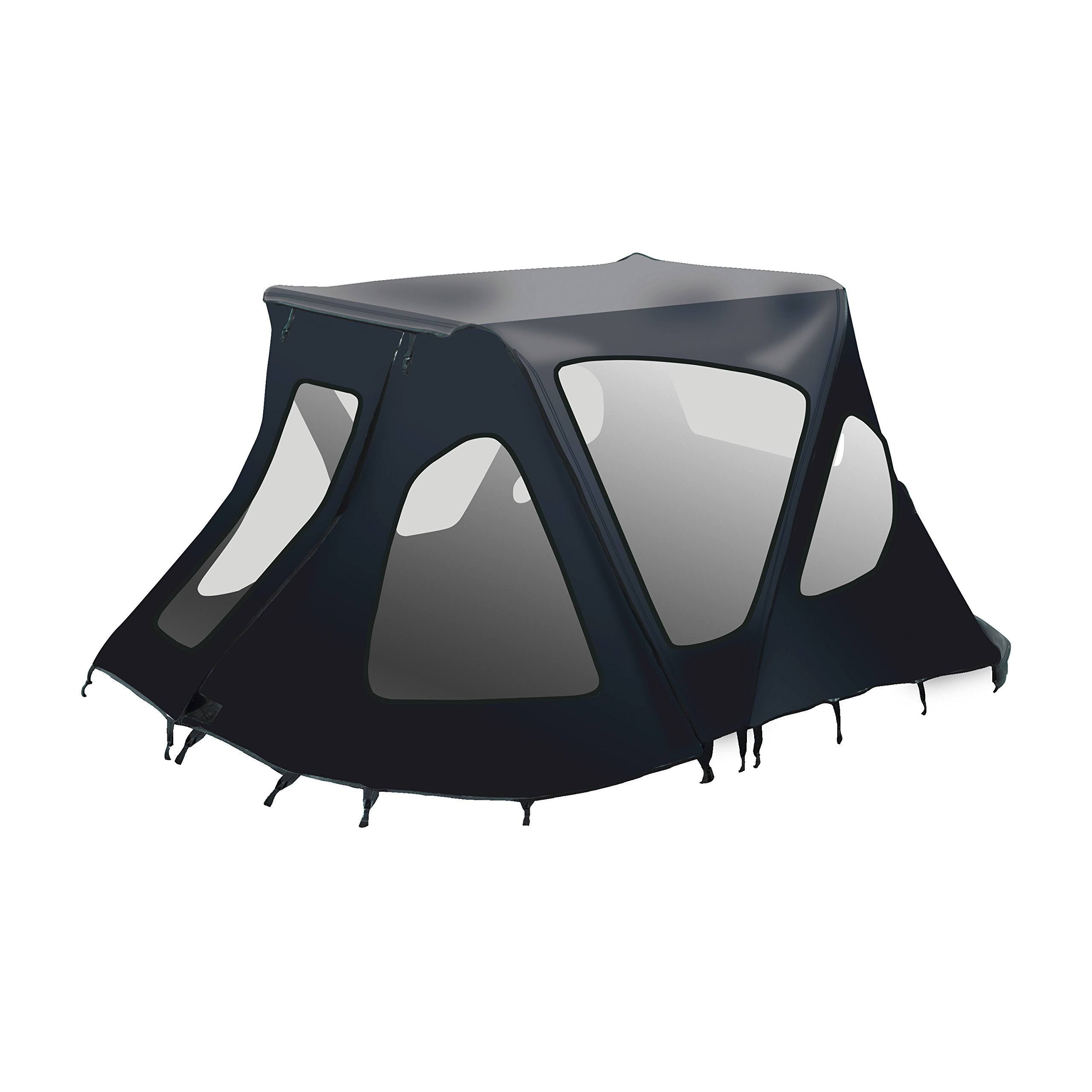 Black Waterproof Canopy Tent 10.5 ft Long S126