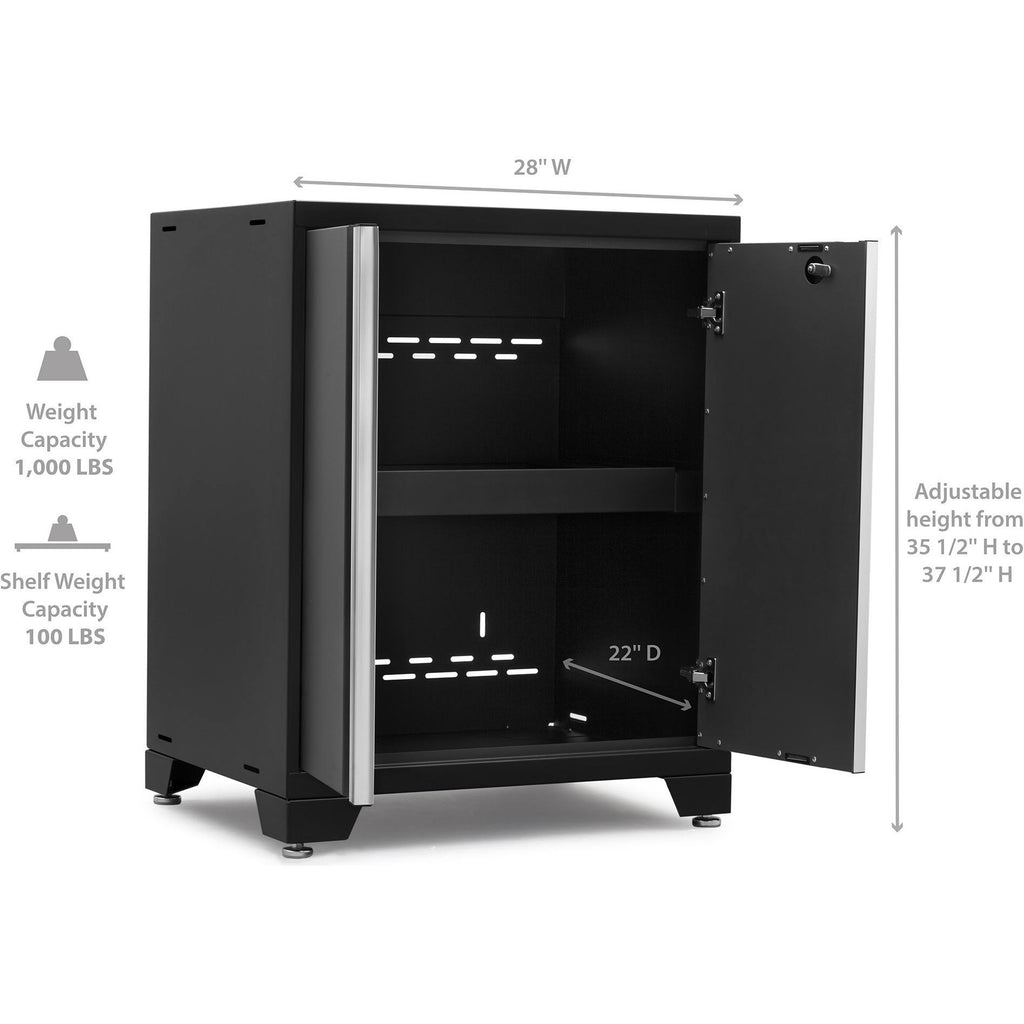 Red Steel Base Cabinet D513962