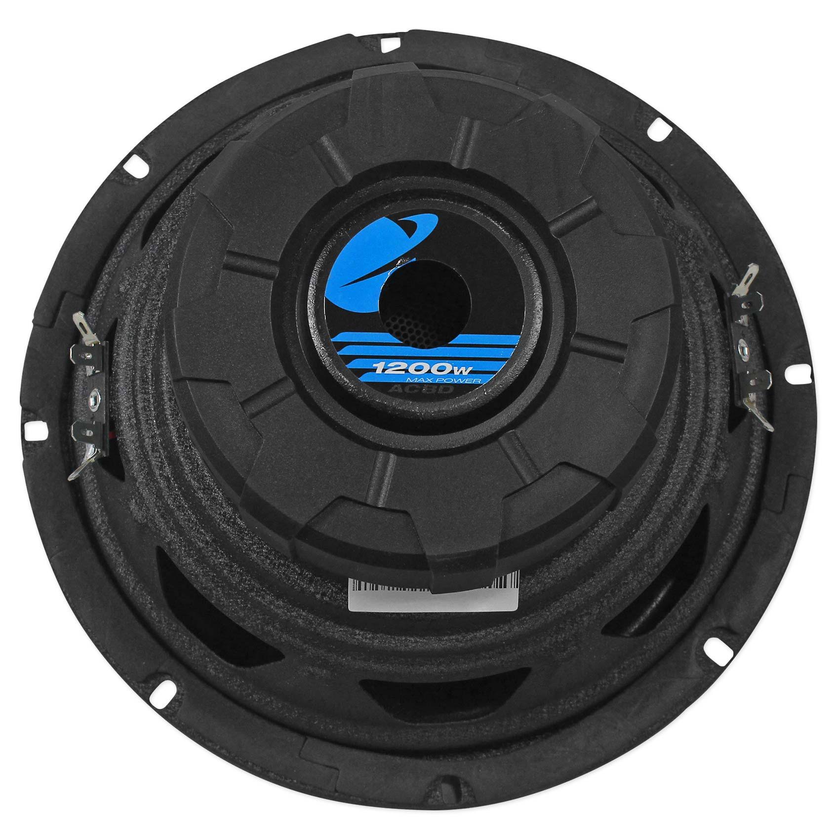 8x22 2400W DVC 4-Ohm Car Subwoofers K5642