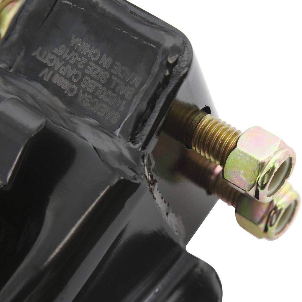 2-5/16 Ball Heavy Duty Adjustable Trailer Coupler with Hardware, 14,000 lbs, Pack of 2 B842216