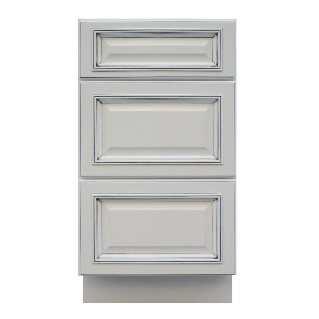 White Base Cabinet with 3 B6520