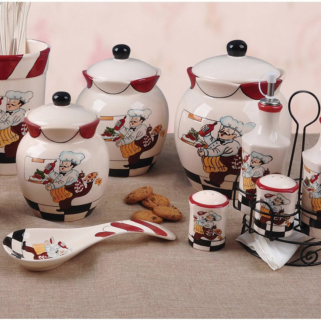 3 Piece Ceramic Canister Set C578158