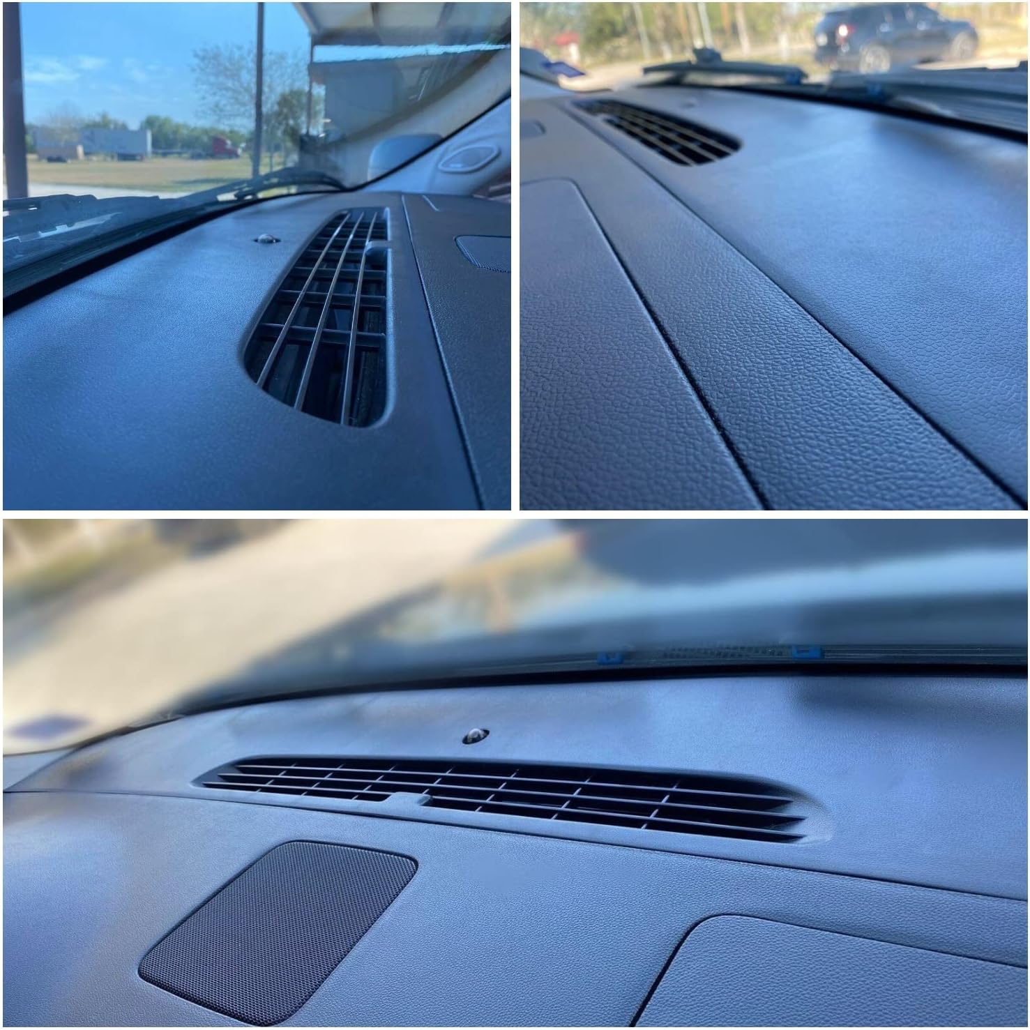 Molded Front Dash Defrost Vent Grille Cover Pack of 2 D948082
