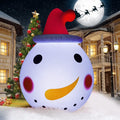 Christmas Inflatable Snowman with Rotating LED Lights W140410