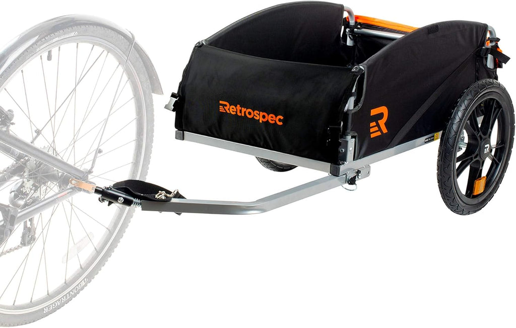 Folding Frame Cargo Bike Trailer with Weather Resistant Fabric A441960