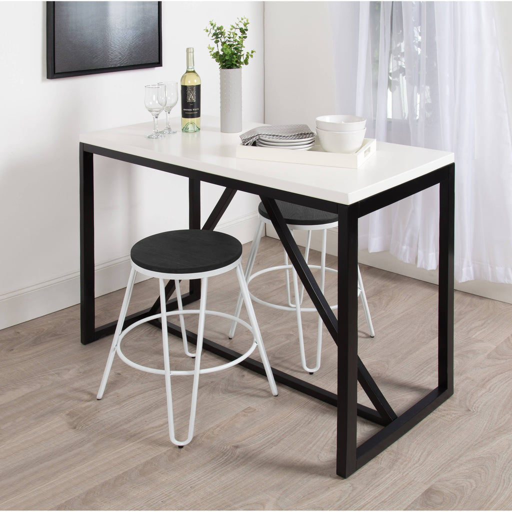 Black/White Pub Table B993