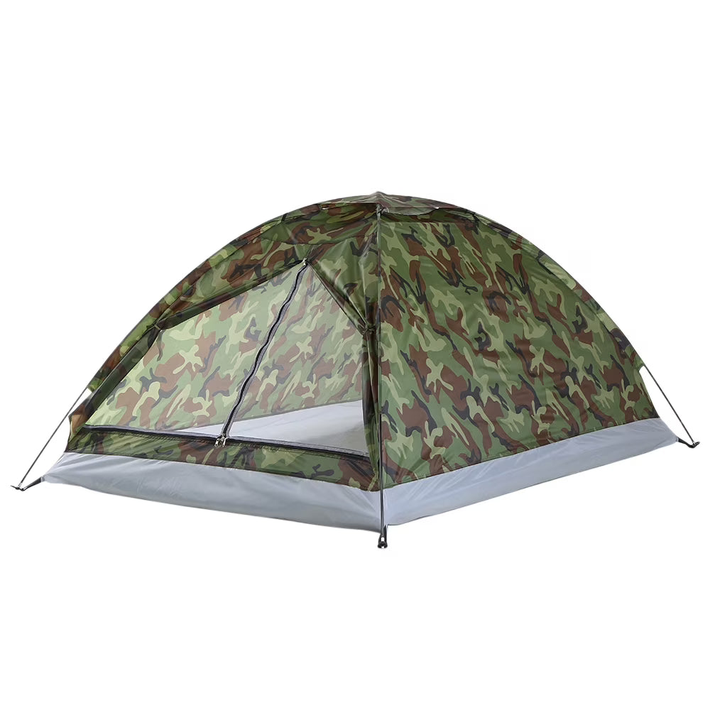 Camouflage Portable Camping Tent for 2 Person F726