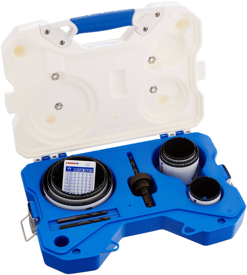 10 Piece Plumbers Hole Saw Kit E243863