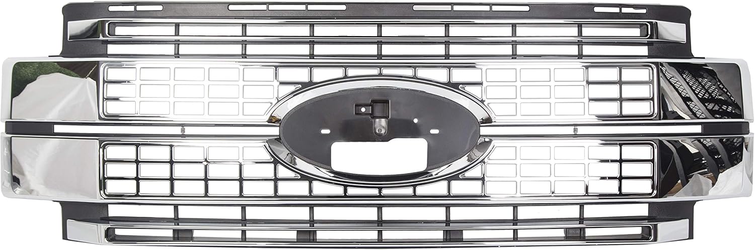 Satin Aluminum Platinum Grille Grill F920863