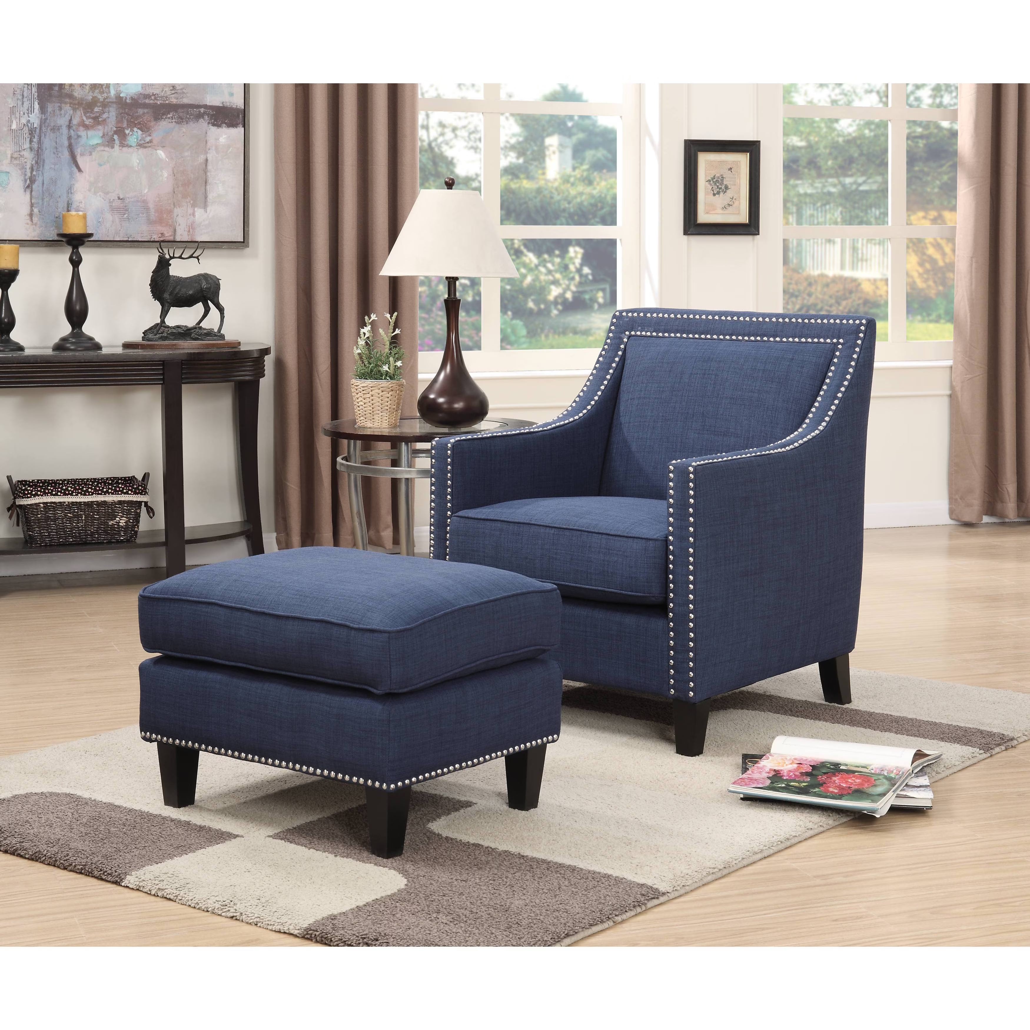 Harrison Chair & Ottoman F301