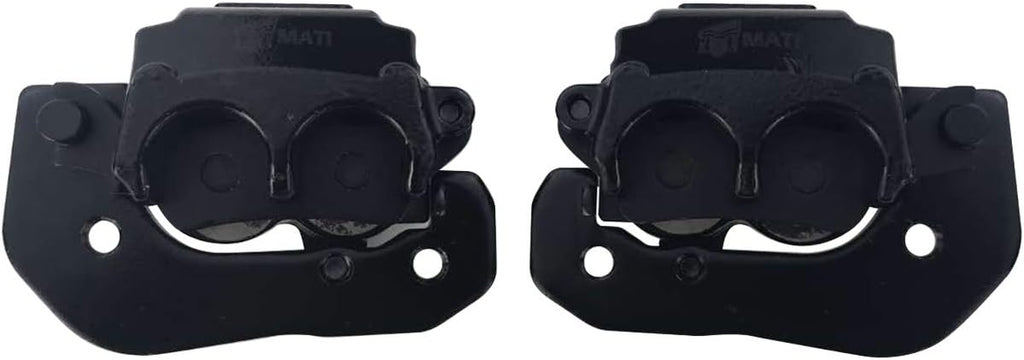 Front Left & Right Brake Caliper Set with Pads Pack of 2 V157