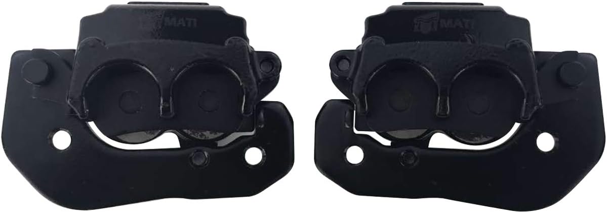 Front Left & Right Brake Caliper Set with Pads Pack of 2 V157