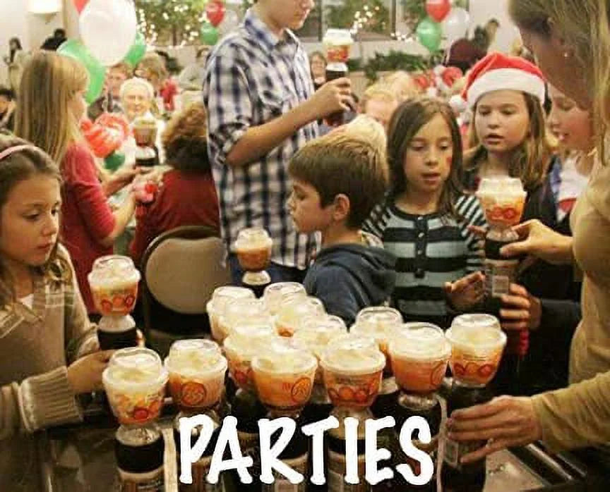 12-Pack Reusable Ice Cream Float Accessories H1591