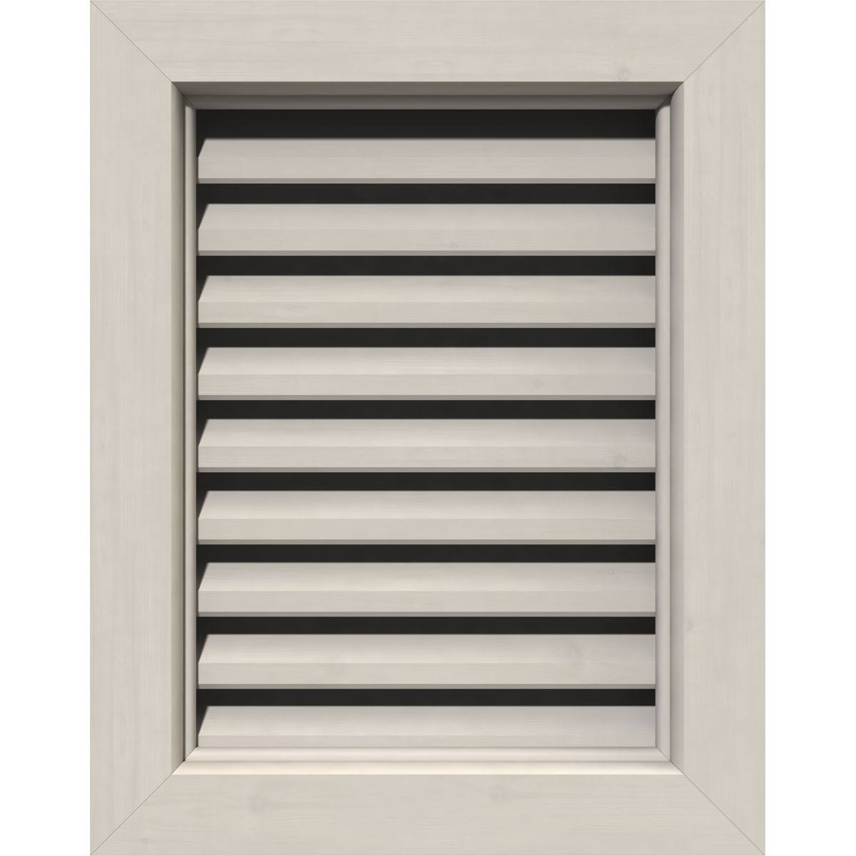 24 inch x 16 inch Primed Western Red Cedar Gable Vent X679