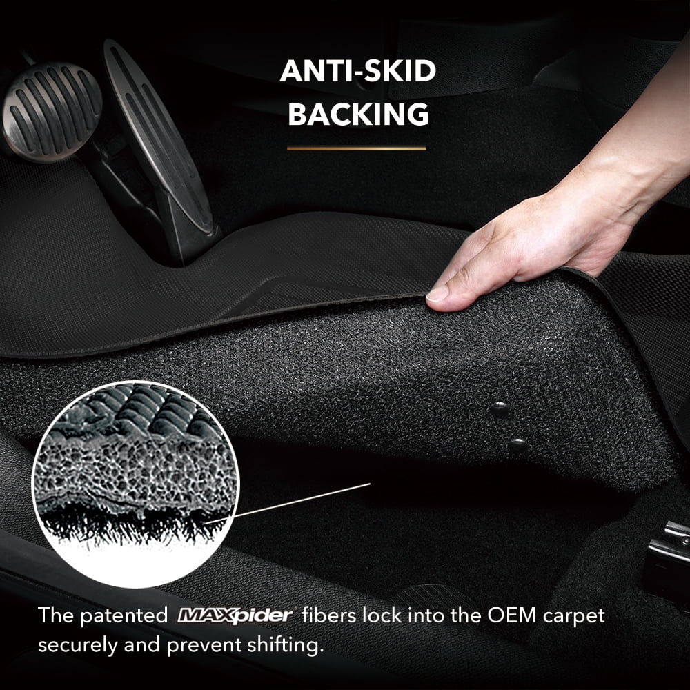 3D MAXpider KAGU Floor Mat (BLACK) Front Row Y185960