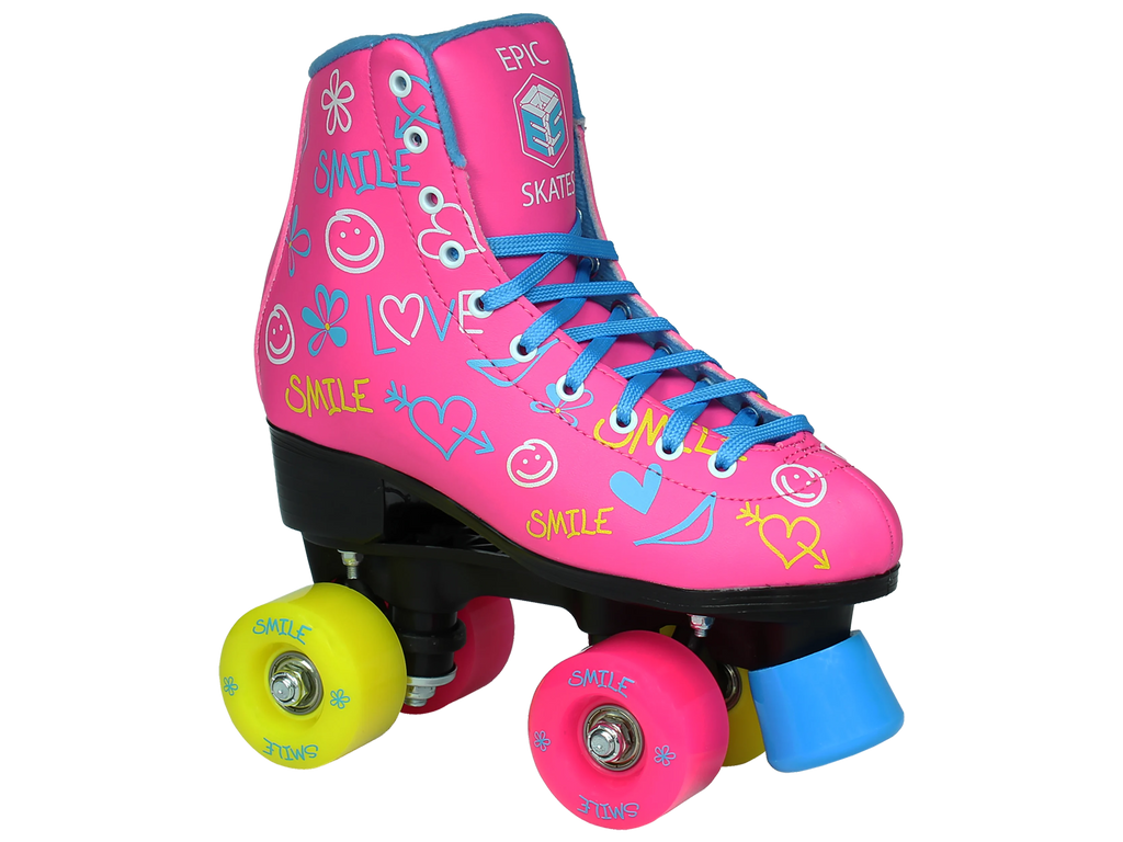 Blush Quad Roller Skates - Size 8 U87081